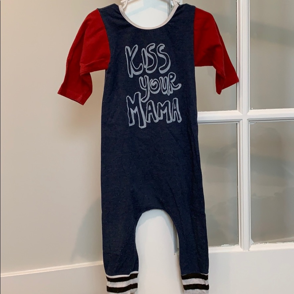 H + C “Kiss Your Mama” Romper